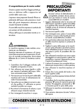 Gaggia R4EXX014MENARC Instructions Manual