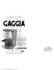 Gaggia EVOLUTION Manuals | ManualsLib