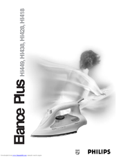 Philips Elance Plus HI449 User Manual