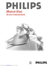Philips Mistral Elan HI 282 User Manual