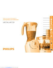 Philips HR7739 User Manual
