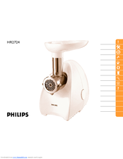 Philips HR2724 User Manual