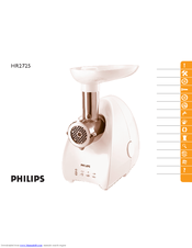 Philips HR2725/00 User Manual