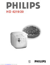 Philips HD 4220 User Manual