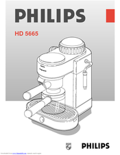 Philips HD5665/90 Operating Instructions Manual