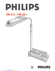 Philips HB 821 Operating Instructions Manual