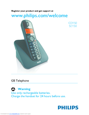 Philips SE150 User Manual