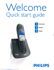 Philips CD4454Q/37 Quick Start Manual
