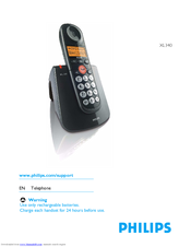 Philips XL3401B/79 User Manual