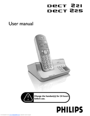 Philips DECT2254S/05 User Manual