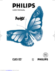 Philips TCD808/BP User Manual