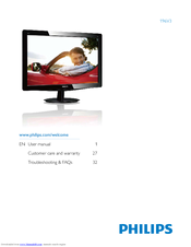 Philips 196V3SB27/01 User Manual