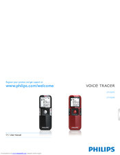 Philips Voice Tracer LFH0645 User Manual