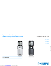 Philips Voice Tracer LFH0615 User Manual