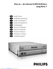 Philips SPD7000BO/00 Install Manual