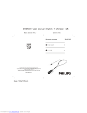 Philips SHB1300/05 User Manual