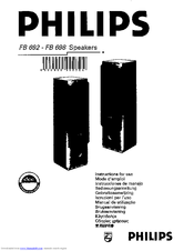 Philips FB698/98 Instructions For Use Manual