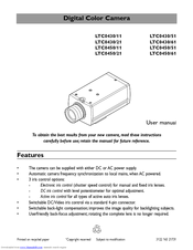 Philips LTC0450/51 User Manual