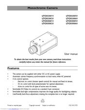 Philips LTC0350/51 User Manual