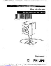 Philips VCM8176/00T User Manual
