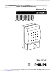 Philips VSS2901/00 User Manual