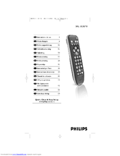 Philips SRU3030 Instructions For Use Manual