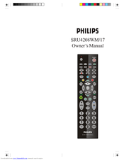 Philips SRU4208 Owner's Manual