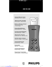 Philips SBCRU098/00D Instructions For Use Manual