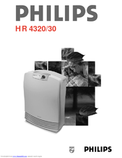 Philips HR 4330 Operating Instructions Manual