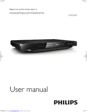 Philips DVP3650/98 User Manual