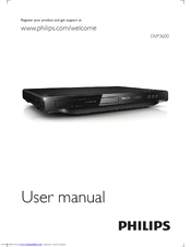 Philips DVP3600 User Manual