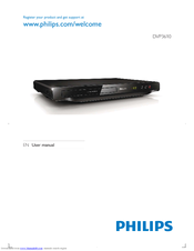 Philips DVP3610 User Manual