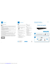 Philips DVP3820/94 Quick Start Manual