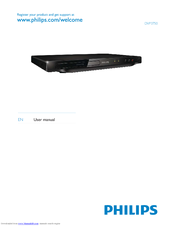 Philips DVP3750 User Manual
