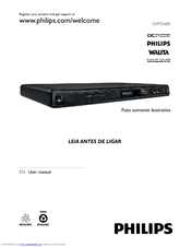 Philips DVP3560K User Manual