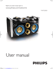 Philips FWP3200D/05 User Manual