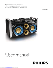 Philips FWM2000 User Manual