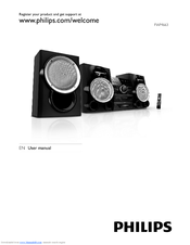 Philips FWM663/55 User Manual