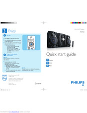 Philips FWM154/79 Quick Start Manual