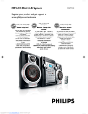 Philips FWM143 User Manual