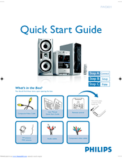 Philips FWD831/12 Quick Start Manual