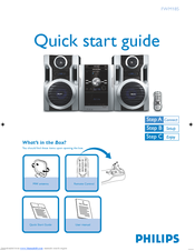 Philips FWM185/98 Quick Start Manual