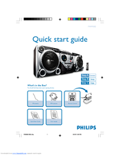 Philips FWM582/BK Quick Start Manual