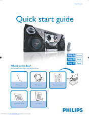 Philips FWM575/55 Quick Start Manual