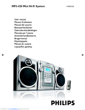 Philips FWM139/12 User Manual