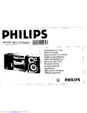 Philips FW850C/22 Instructions For Use Manual