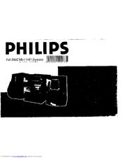 Philips FW 550C Instructions For Use Manual