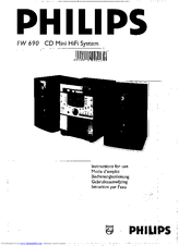 Philips FW690/22 Instructions For Use Manual