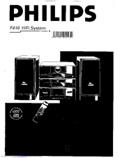 Philips F410/P00 Instructions For Use Manual