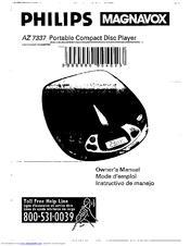 Philips AZ7337/17 Owner's Manual